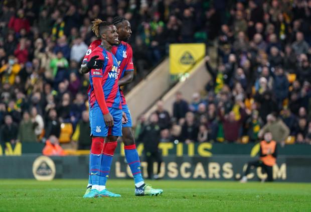 Your Local Guardian: Crystal Palace forwards Wilfried Zaha and Jean-Philippe Mateta