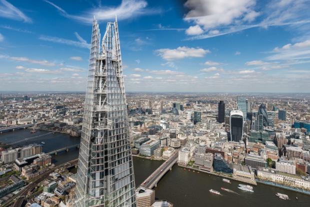 Your Local Guardian: The View from The Shard with Champagne and Three Course MICHELIN Dining and Bubbles for Two. Credit: Red Letter Days