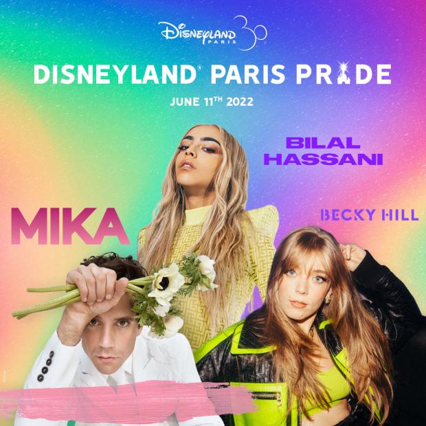 Your Local Guardian: Live artists at Disneyland Paris Pride. Credit: Disneyland Paris