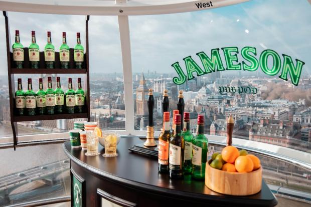 Your Local Guardian: Inside the Jameson Pub Pod (London Eye)