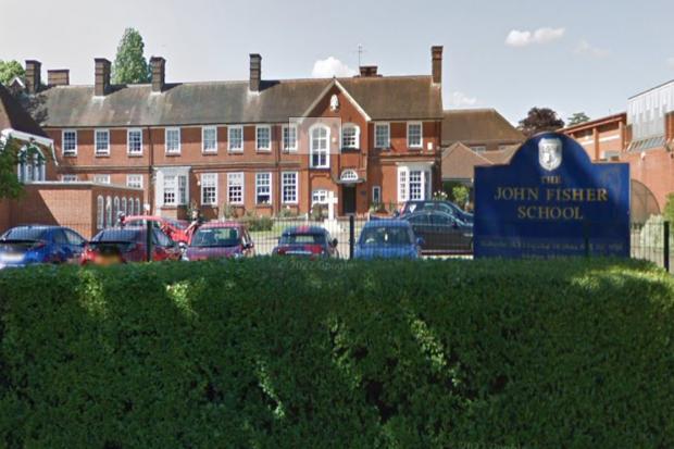 Ofsted carried out a snap inspection of The John Fisher School on March 16 following the axing of a planned visit by Simon James Green / Image: Google maps