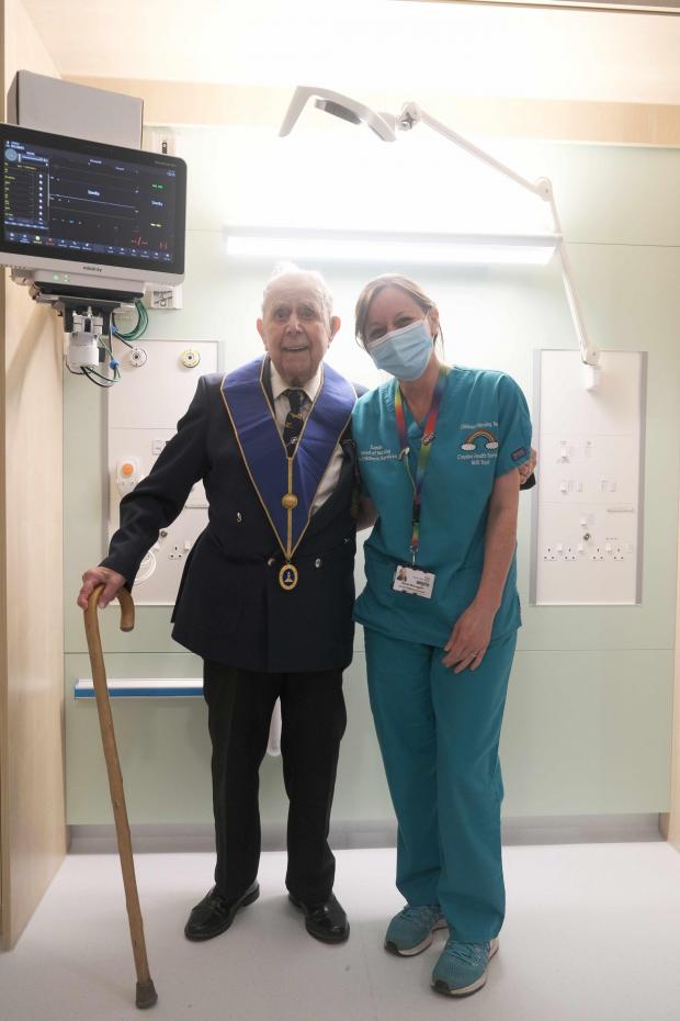 Your Local Guardian: Harry and Sarah (image: Croydon health service NHS trust)