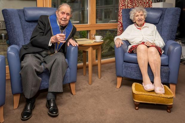 Your Local Guardian: Harry and wife Josie (image: Croydon health service NHS trust)