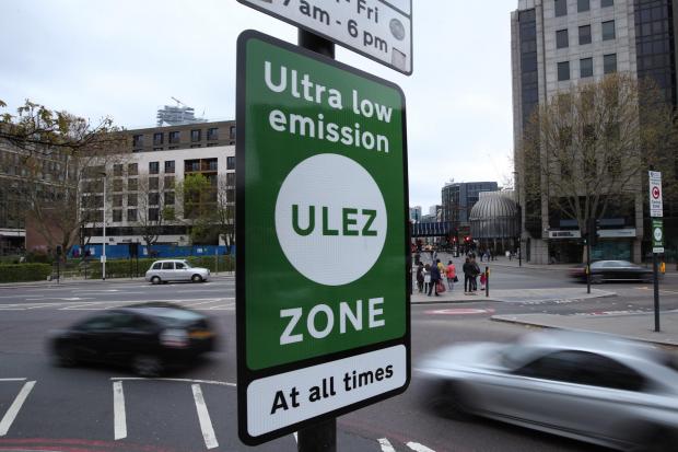 ULEZ information sign (photo: PA)