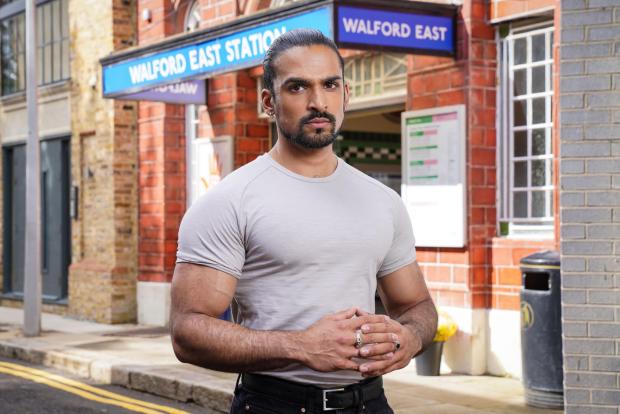 Your Local Guardian: BBC handout photo of Aaron Thiara as new Eastenders character Ravi Gulati . (PA)