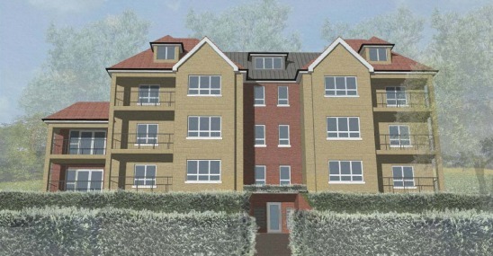 Controversial plans for Purley block of flats approved
