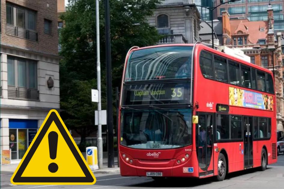 South London bus strike set to cause ‘chaos’ this May