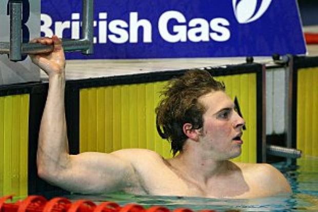 Rising star: Jack Marriott. British Swimming
