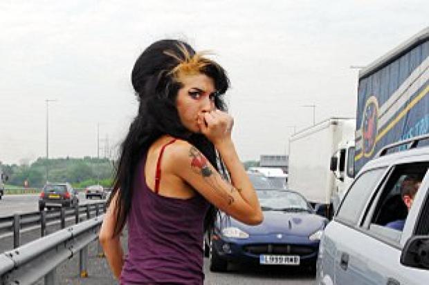 Former Brit school student Amy Winehouse was found dead on Saturday - pic by Xposure