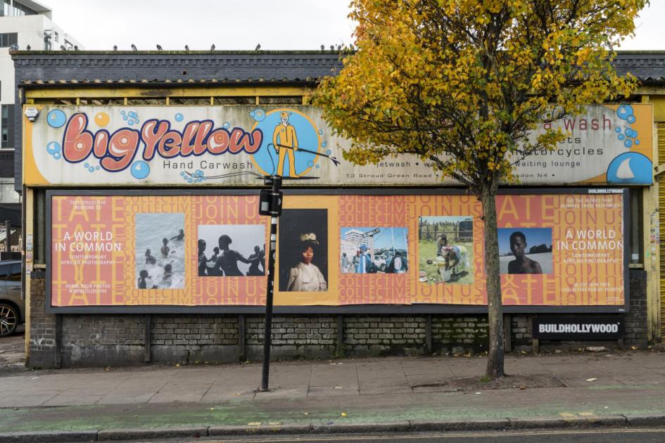 Tate puts young artists’ works on billboards across London