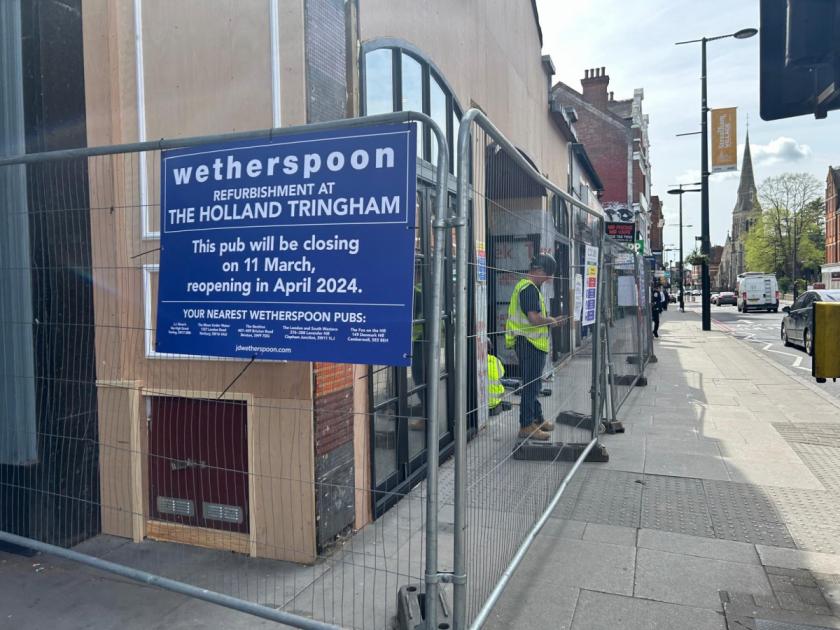 The Holland Tringham Wetherspoons in Streatham to reopen - Sutton & Croydon Guardian