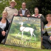 Fircroft Trust to flog White Hart sign for funds