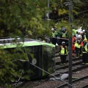 The Croydon Tram Crash. PA