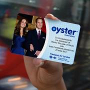The Royal Wedding souvenir Oyster card