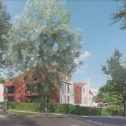 Plans for new flats to replace two houses in Selcroft Road, Purley. Credit: Paragon DC.