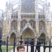 Hermione Sutton at Westminster Abbey