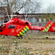London Air Ambulance was deployed to the incident
