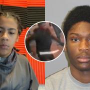 Jermaine Cools (left) was murdered by Marques Walker (right)