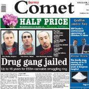 How the Surrey Comet reported the conviction of the gang last year