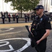 A city of London police officer (photo: Julia Gregory)