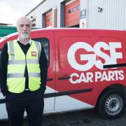 Philip Goater at GSF car parts Croydon