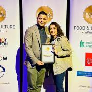 A popular Sutton café has been named the winner of an award and runner-up for another at the Time and Leisure Food and Culture Awards 2024