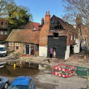 Locals have reacted to the news of a fire at a heritage-listed London pub was damaged in a fire on Friday night.