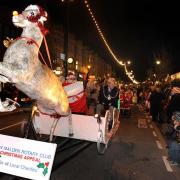 The Rotary Sleigh in New Malden High Street
