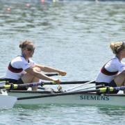 All smiles: Sophie Hosking, left, has qualified for the Olympics