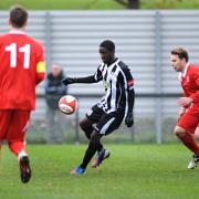 Among the goals: Taurean Roberts got on the scoresheet against Whitstable Town