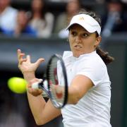 End of the road: Laura Robson's Wimbledon is over after an impressive eight days