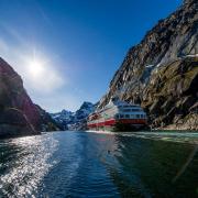 Hurtigruten's fleet of ships will take you on an unforgettable cruise through the Norwegian fjords