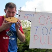 Dale Taylor eating humble pie. He ate the whole thing.