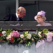 Prince Philip and the Queen returned from France to enjoy the Derby