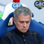 Glum: Chelsea boss Jose Mourinho