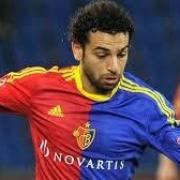 On his way out: Chelsea's Mohamed Salah