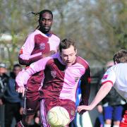 Back in the goals: Dave Hodges struck the winner for Corinthian Casuals on Saturday