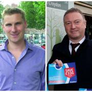 Conservative candidate Chris Philp and Labour's Steve Reed look set to be elected in Croydon South and Croydon North respectively