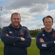 New boys: Scottish appointed Tim Payne, left, and Peter Richards last week