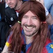 The Crystals 'newest recruit' Peter Simpson enjoyed his stag do at the Crystal Palace beer festival
