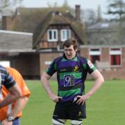 Hioghlight: Adam Bullett scored Weybridge Vandals' only try at Old Reigatians on Saturday