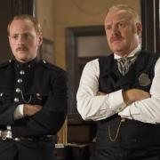 Wandworth actor Thomas Craig (right) plays Inspector Brackenreid in Murdoch Mysteries