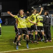 Out with a bang: Met Police's youth team rounded off the year with a shock FA Youth Cup win at Championship club Burnley