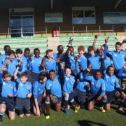 Victorious: Trinity School U13 rugby stars, the School Sports Magazine Cup winners