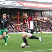 Gone, but not forgotten: Jake Bidwell signed for Brentford's west London rivals QPR earlier in the summer