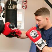 Best foot forward: Craig Whyatt used Friday's win at York Hall to put into practise all the things he has since his return from a hand injury