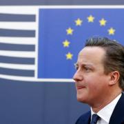 David Cameron in Brussels earlier this year for EU talks
