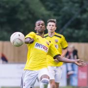 Flashback: Brentford teenage starlet Josh Bohui in action for the Bees during a pre-season friendly at Hampton & Richmond Borough in July 2015