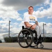 Buzzing: ParalympicGB's David Weir