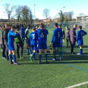 The AFC Wimbledon youth team impressed. Photo: Stuart Deacons of the 9YRS Podcast